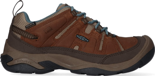 Keen Circadia - Maat 42 - Dames Wandelschoenen Syrup/North Atlantic | Bruin | Leer