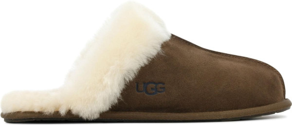 UGG Vrouwen Suède - maat 40 - Harde zool Pantoffels / open Sloffen - 1106872 - Bruin