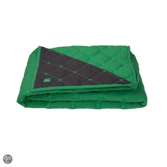 Imps & Elfs - Quilted Blanket 80x100cm Groen