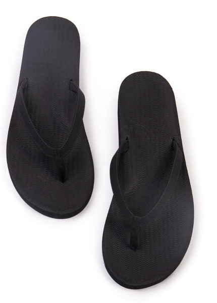 Indosole Essential Flip Flop - Zwart - Schoenmaat: 37/38