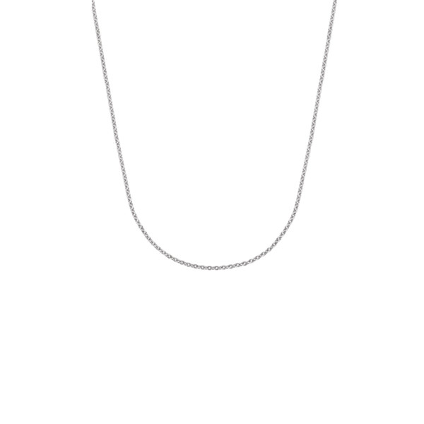 TI SENTO Milano Ketting 3771SI - Lengte 48 cm - Gerhodineerd Sterling Zilver