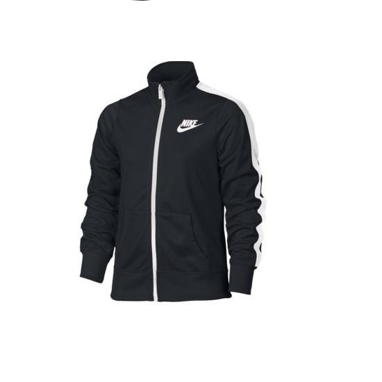 Nike Sportswear Track Suit Tricot - Trainingsjack - Meisjes - Maat S - Zwart