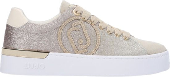 Liu Jo - Maat 35 - All over glitter Dames Sneakers - Gold/Bronze