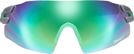 Sinner Zonnebril Unisex Prospects (Box) - Grijs/Groen - One Size