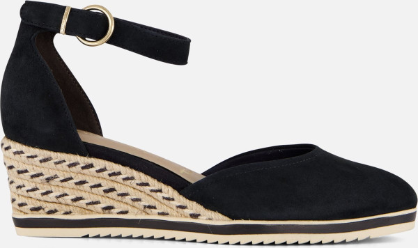 Tamaris Espadrilles - maat 39 - blauw Leer - Dames