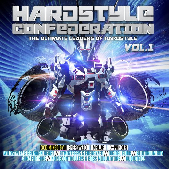 Hardstyle Confederation Vol.1-The Ultimate Leaders .. (3CD)