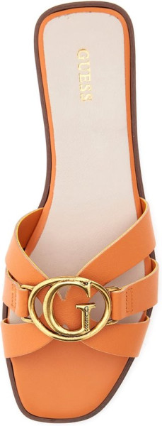 Guess - Maat 36 - Symo Slippers - Dames - Oranje