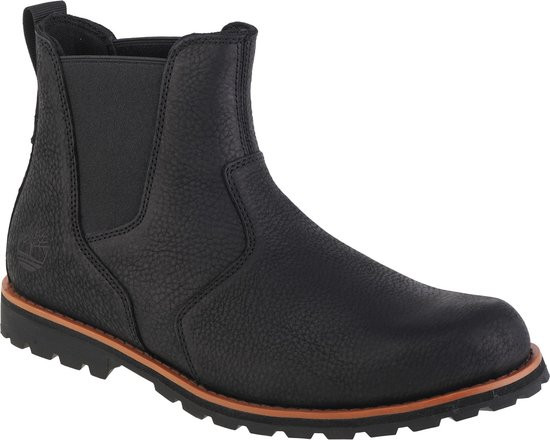 Timberland - Maat 41 - MID CHELSEA BOOT JET BLACK Heren Laarzen - JET BLACK