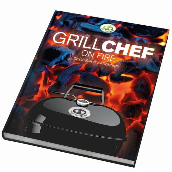 Outdoorchef Kookboek &quot;GRILLCHEF ON FIRE&quot; Nederlands