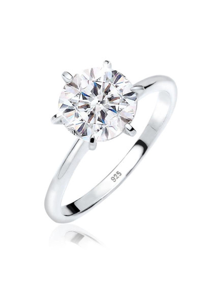 Elli Dames Ring Maat 16.50 - Zilverkleurig