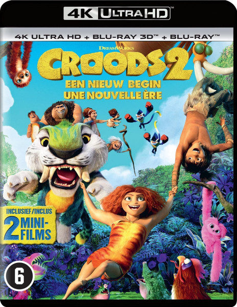 Croods 2 - A New Age (4K Ultra HD Blu-ray) ( Blu-Ray 3D) ( Blu-ray)