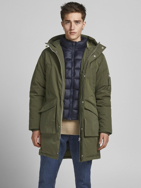 JACK&JONES JORTERRAZZO PARKA JACKET - S - Heren Jas