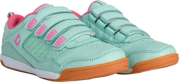 Brabo - Maat 30 - Velcro Indoor Hockeyschoenen Kinderen - Light Green