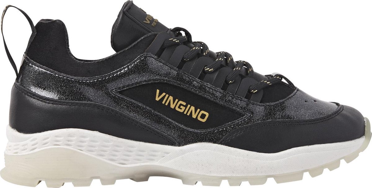 Vingino - Maat 30 - Fenna Meisjes Sneakers - Black | Outlet