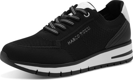 MARCO TOZZI - maat 41- MT Soft Lining - removable insole Dames Sneakers - BLACK COMB
