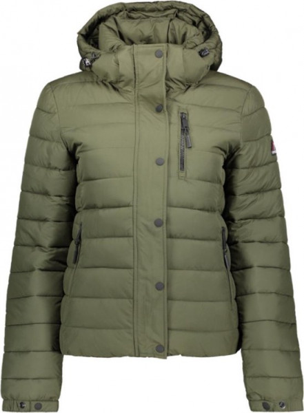 Superdry Classic Fuji Padded Jacket Dames Puffer - Maat M