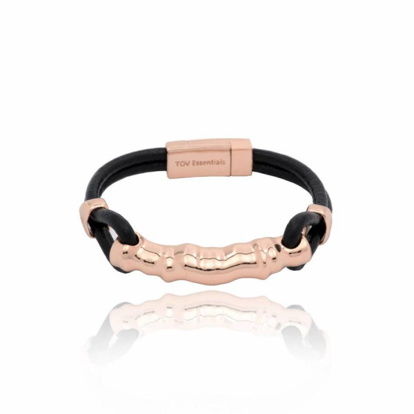 TOV ESSENTIALS ARMBAND - OAK Leren - Armband