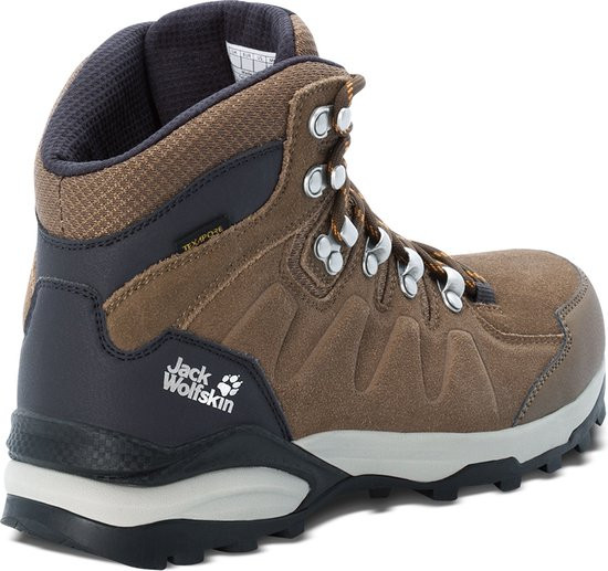Jack Wolfskin - mt 40 - REFUGIO TEXAPORE MID W Dames Wandelschoenen - brown / apricot