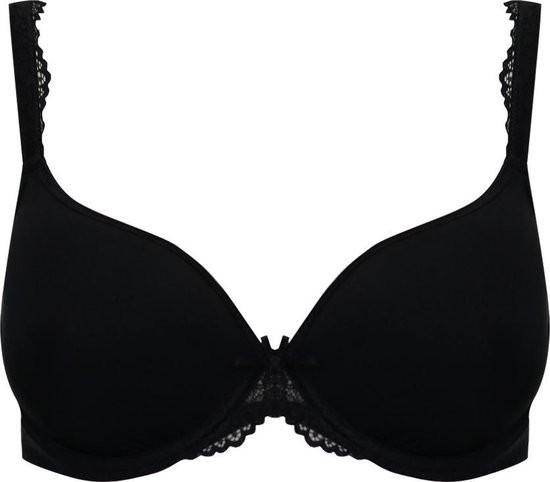 MAGIC Bodyfashion - Maat 75E - Luxury T-Shirt Bra Black Vrouwen