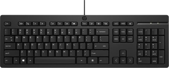 HP 125 toetsenbord met kabel