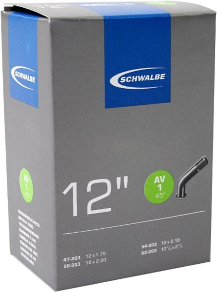 Schwalbe Binnenband 12 X 1.75/2.10 Inch (47/62-203) Av 38 Mm