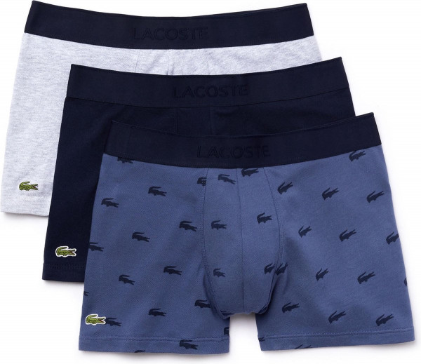 Lacoste Heren 3-pack Trunk - XS - Multi