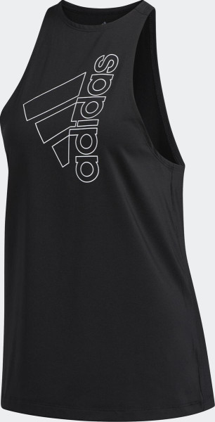 adidas Maat L Performance Tech Badge of Sport Tank Sporttop Dames