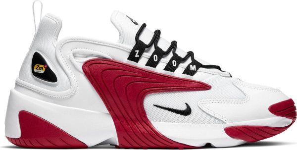 Nike Zoom 2K - maat 47.5 - Heren Sneakers - White/Black-Gym Red-White