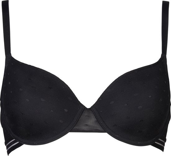 After Eden - Maat D85 - Padded wire bra dot mesh