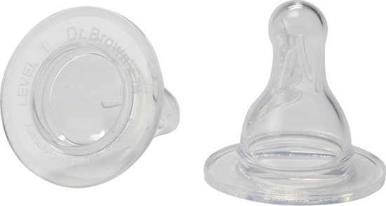 Dr. Brown's - Speen fase 1 standaard - 2 stuks