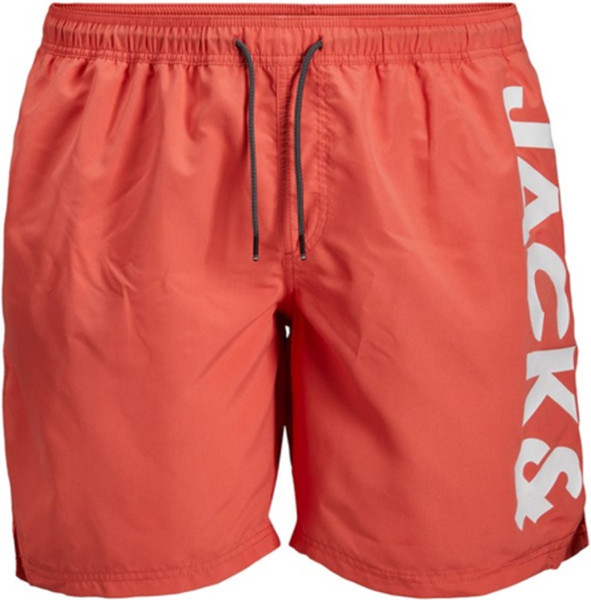 Jack & Jones - (Maat: W46) - Zwemshort Hot Coral