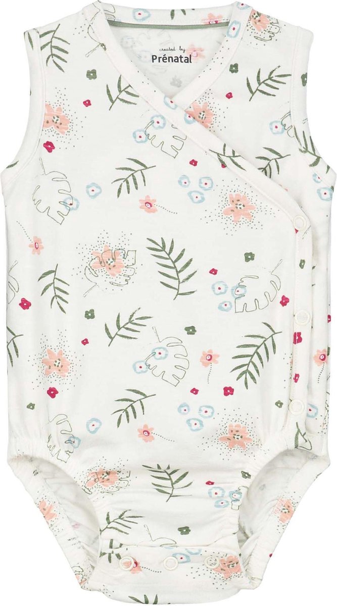 compact paars Vertellen Prénatal - Maat 44 - Newborn Overslag Romper Meisjes - Baby Kleding voor  Meisjes - Gebroken Wit met Bloemenprint | DGM Outlet