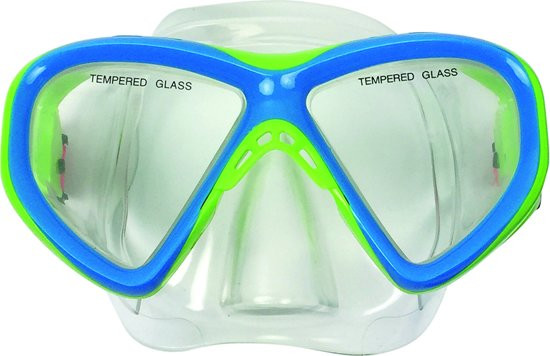 Tunturi Duikbril - Kinder duikbril - Junior - Groen/Blauw