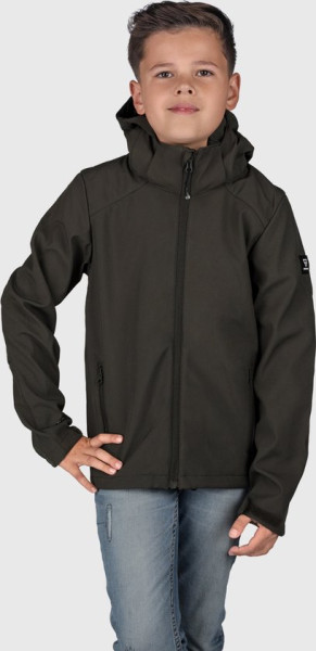 Brunotti - maat 152 - Mippy Boys Softshelljacket Pine Green