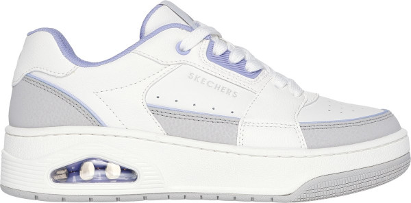 Skechers Uno Court - maat 38 - Courted Style Dames Sneakers - Gebroken Wit