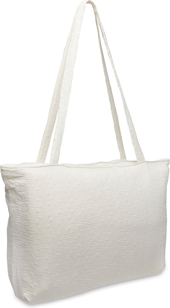 Jollein Shopper Embroidery - Ivory
