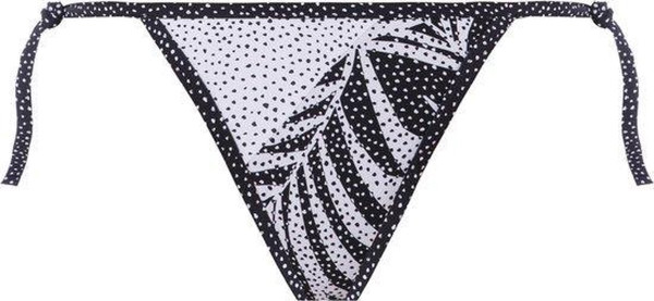 Freya - Maat S - GEMINI PALM Reversible Brief - MONOCHROME - Vrouwen