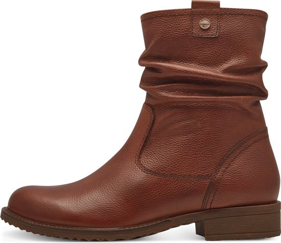 Tamaris - Maat 38 - Core Dames Laarzen - COGNAC