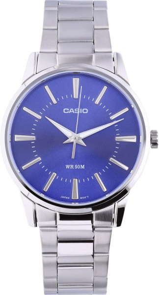 Casio Heren Casio Collection horloge MTP-1303PD-2AVEG - Horloge - Staal - Zilverkleurig - 40 mm