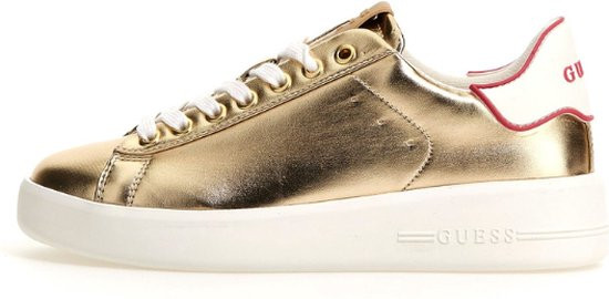 Guess Rockies8 - maat 40 - Lage Dames Sneakers - Platinum