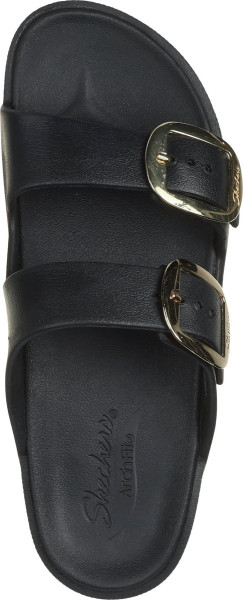Skechers - maat 41- Arch Fit Cal Breeze-Goud Star - Dames Slippers - Zwart