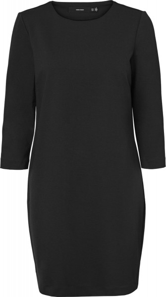 Vero Moda - maat XS - 3/4-mouw Mini Jurk Dames Zwart