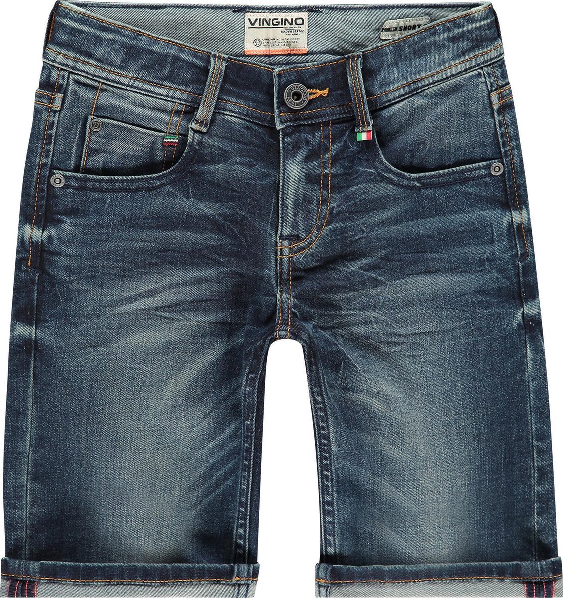 fort wang perzik Vingino - Maat 104 - Essentials Kinder Jongens Jeans short | DGM Outlet