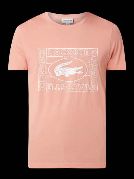 Lacoste - Maat M - T-shirt met logoprint