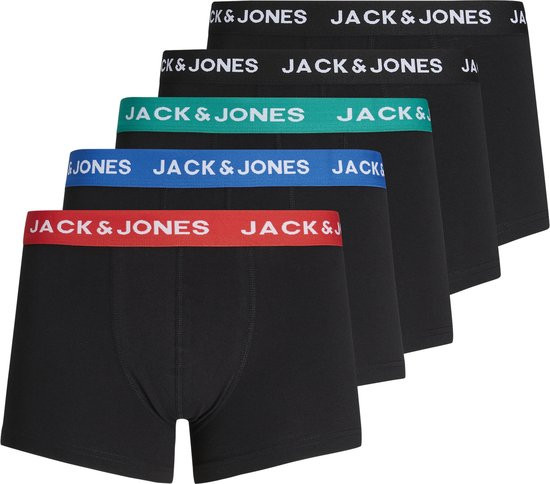 JACK&JONES Maat L JACHUEY TRUNKS 5 PACK NOOS Heren Onderbroek