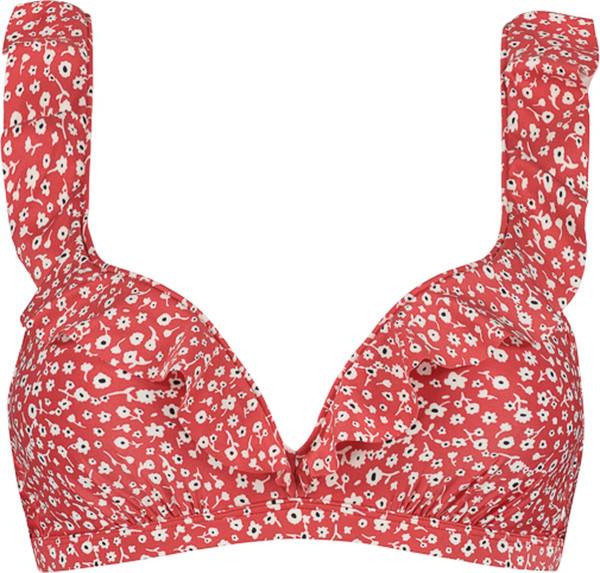 Beachlife - Maat 85E - Ditsy Flower ruffle bikinitop - dames