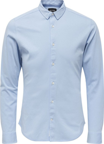 ONLY & SONS Maat M ONSMILES LS STRETCH SHIRT Heren Overhemd