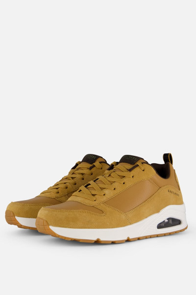 Skechers Uno - Stacre - maat 44 - Heren Sneakers - Bruin