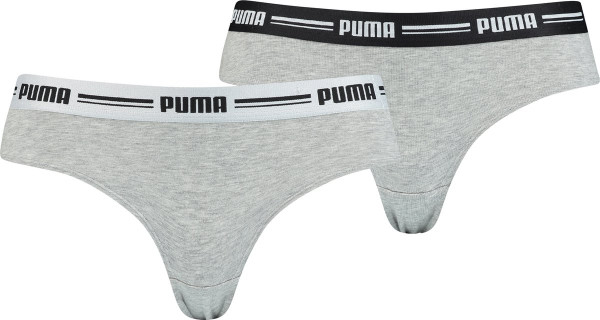Puma - Maat L - Iconische Brazilian Dames Onderbroek - 2-pack