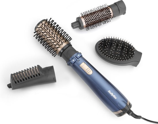 BaByliss Style Pro 1000 AS965E Föhnborstel - Multistyler met 4 opzetstukken - Roterende 50mm opzetbo